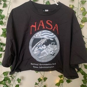 NASA Cropped T-shirt